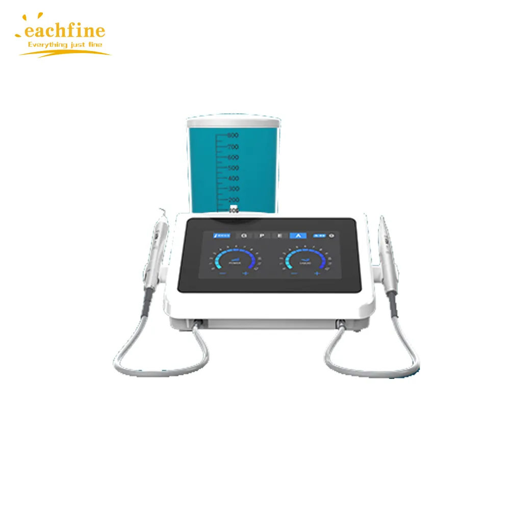 Máquina ultrasónica multifuncional 2 en 1, sistema de terapia periodontal, pantalla táctil, escalador Dental y pulidor de aire