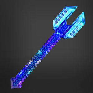 Nouveau jouet sabre laser pour enfants célèbre sur Internet - Épée laser lumineuse à double tête, silencieuse et cool pour les garçons, jouet couteau de jeu <span class=keywords><strong>Minecraft</strong></span> - Product Image 3