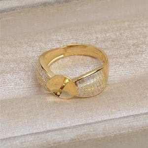 แหวนเงินแท้ S925 ปรับขนาดได้ ขนาด 10-12 ดีไซน์หรูหรา น้ำหนักเบา อุปกรณ์ตกแต่งมือ JG5421-อุปกรณ์และส่วนประกอบเครื่องประดับ - Product Image 4