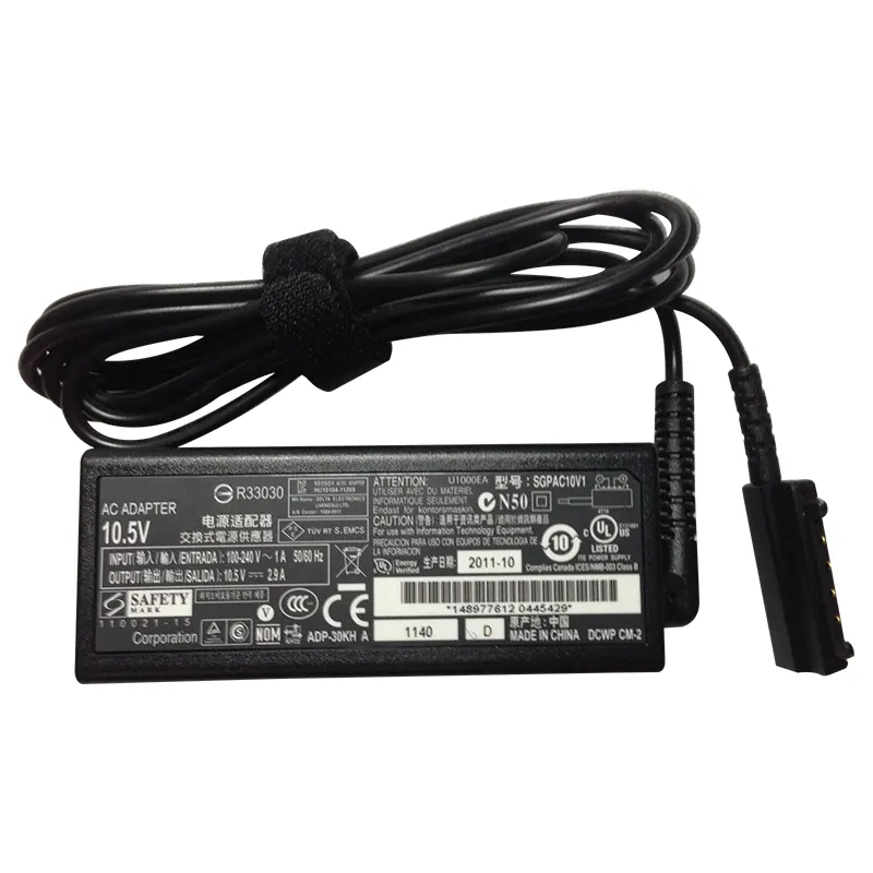 High Quality 10.5V 2.9A Original Laptop Chearger For Sony Notebook Adapter Xperia Tablet S SGPAC10V1 ADP-30KH A AC Adapter Sony
