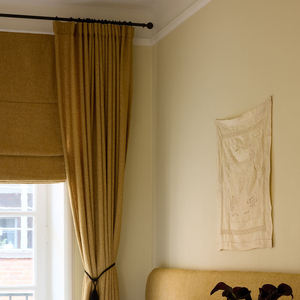 Cortinas Transpirables de Entrega Rápida, Cortinas Romanas Lisas de Lino para Ventanas - Product Image 2