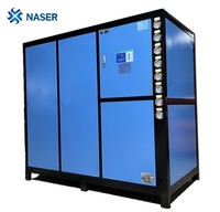 Machine de refroidissement industrielle à eau de 40 CV avec compresseur et pompe à réfrigérant R407C/R410A/R32, facile à utiliser