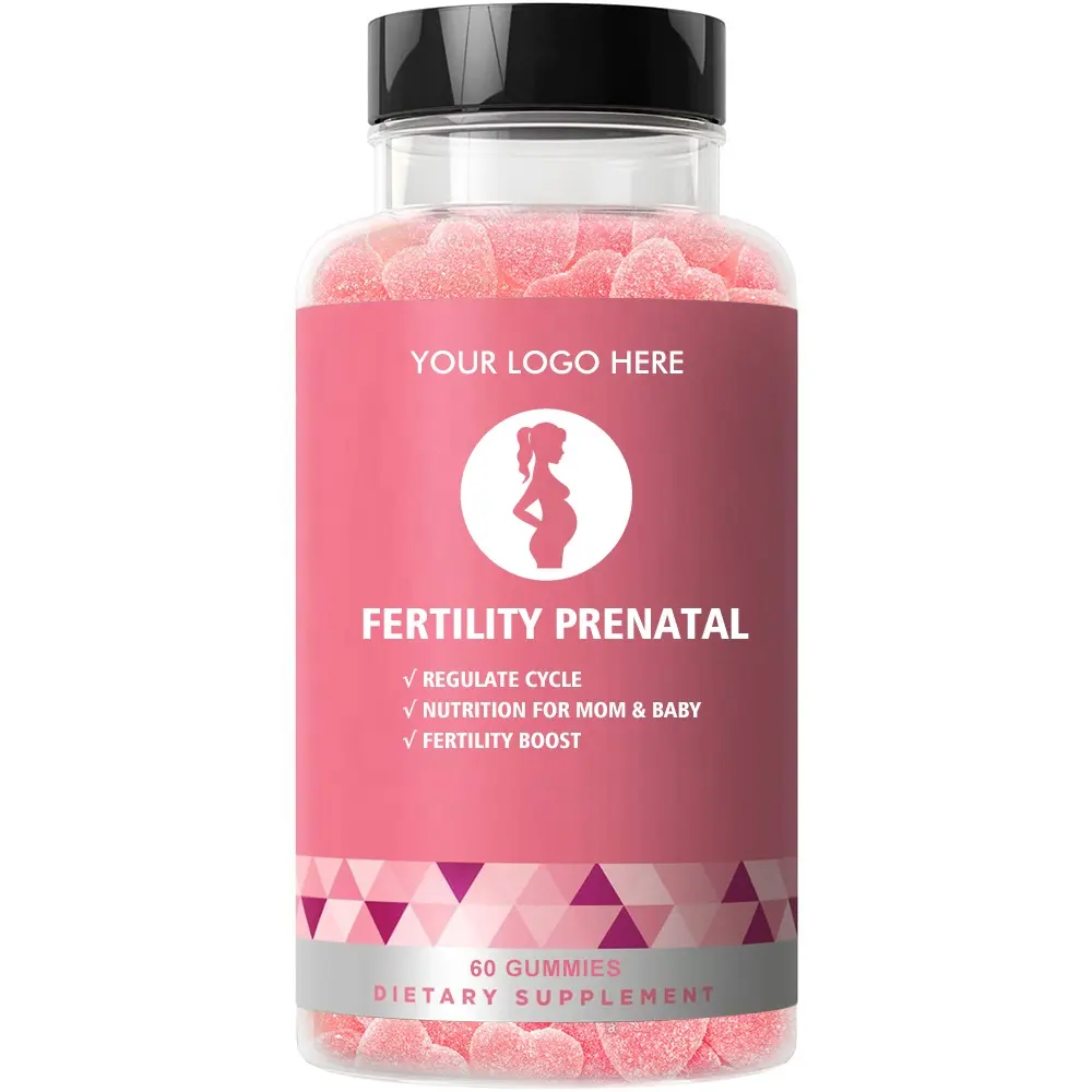 Etiqueta privada auxilia a ovulação concepção orgânica mulheres vitaminas prenatais