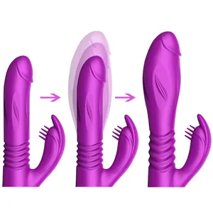 Rechargeable Silicone Female Sex Toys Vibrator GスポットMassager Sexy Toy Women Dildo Juguetes Sexuales大人のおもちゃ女性