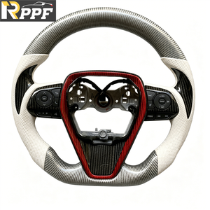 Volante de Fibra de Carbono Real RPPF para Toyota Camry de <span class=keywords><strong>8</strong></span>.ª Generación 2018-2021, Envíos en Plazo Establecido - Product Image 1