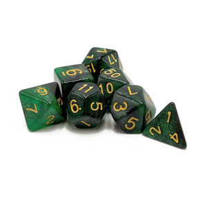 Bộ 7 Món Xúc Xắc Thiên Hà Đầy Sao Bộ Xúc Xắc Trò Chơi Nhập Vai Rồng Và Ngục Tối <span class=keywords><strong>RPG</strong></span> - Product Image 5