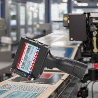 Impresora de Inyección de Tinta Comercial Y254X, Tinta de Secado Rápido para Códigos de Barras y Códigos QR en Cartón, Funciona con Batería