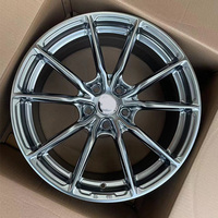 Jantes de voiture en aluminium 5 trous 5x120 PCD 17-19 pouces Hyper Black/Silver Casting Wheel Hub pour BMW M3 M4 F80 New 30mm ET Car Wheels
