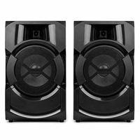 Système de sonorisation DJ sans fil sur pied haute puissance 300W pour cafés, bars, restaurants, karaoké et prise en charge des cartes mémoire