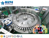 Machine de fabrication de boissons gazeuses, ligne de production de remplissage de bouteilles PET CSD, machine d'embouteillage d'eau gazeuse