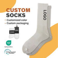 Chaussettes de sport anti-odeur avec logo personnalisé, chaussettes de sport légères pour la course à pied, le basketball et les activités de plein air