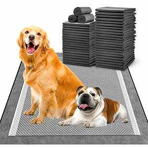 Tapis d'apprentissage pour chiots en charbon actif, absorbants, avec désodorisant et autocollant adhésif pour animaux de compagnie – Fabrication OEM - Product Image 1