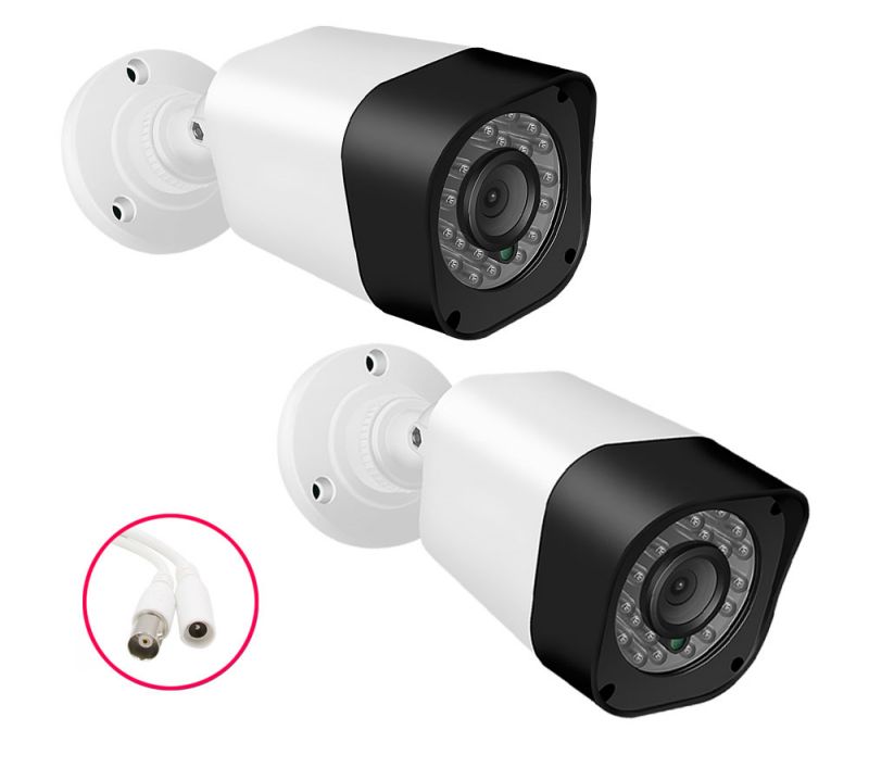 Color visión nocturna camara de seguridad cámara de seguridad para el hogar videovigilancia 1080p 5mp AHD cámara HD bala CCTV Cámara