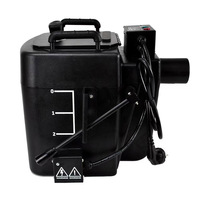 Machine à brouillard à glace sèche en aluminium haute puissance 3500W avec DMX 2 canaux pour mariages, soirées DJ et effets de brouillard épais
