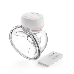 Tire-lait électrique sans fil portable mains libres collecteur de lait portable indolore de la batterie la plus longue pour l'alimentation du bébé