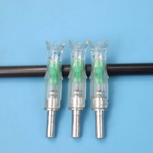 Boulons à arc-en-ciel kcenid, 7.6mm, éclairage <span class=keywords><strong>automatique</strong></span> de flèche à lumière LED, pour la chasse au tir à l'arc - Product Image 4