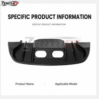 Diffuseur arrière en fibre de carbone, adapté pour la modification de la Corvette C6 2005-2013, fournisseur en gros de diffuseurs arrière en fibre de carbone sèche.