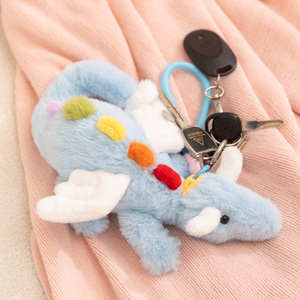 Vente en gros d'usine OEM ODM – Ensemble de jouets en peluche pendentifs dragon volant, doux, réalistes et colorés, de haute qualité, pour cadeau d'anniversaire et décoration pour enfants - Product Image 3