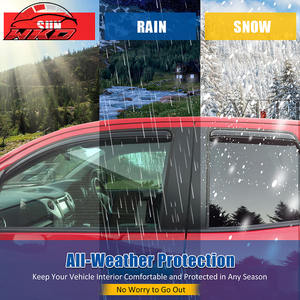 Viseras para Ventanas Laterales de Toyota Tundra Doble Cabina 07-21, Acrílicas, Protección Contra la Lluvia - Product Image 5