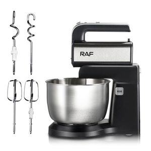 Batidora de Pedestal RAF de 1000W, Batidora de Mano y de Sobremesa de Doble Uso con Tazón de Acero Inoxidable de 3.5L, 5 Controles de Velocidad Ajustables - Product Image 1