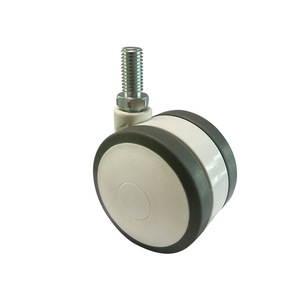 Rueda Fija Silenciosa de 3 Pulgadas, Capacidad de Carga de 80 kg, Accesorios para Andador con Ruedas - Product Image 1