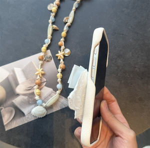 Nouveau 3D bricolage dentelle nœud papillon litchi PU motif en cuir mignon étui de téléphone pour <span class=keywords><strong>iPhone</strong></span> 16 15 Pro Max housses de protection mobiles pour les filles - Product Image 6