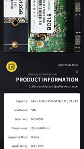 جديد 4 ، <span class=keywords><strong>M</strong></span>.<span class=keywords><strong>2</strong></span> NGFF SATA ، محرك الأقراص الصلبة نوع المنتج Ssd - Product Image 5