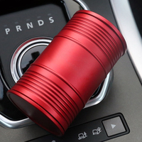 Cendrier de voiture en alliage d'aluminium avec couvercle rotatif, étanche à la fumée, robuste, ignifuge, durable, universel, pour BMW Toyota Honda