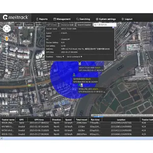 Meitrack google haritalar gps araç takip sistemi ile Birden Fazla Rapor