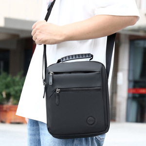 High-quality Men's Business Commuting Shoulder <b>Bag</b> Waterproof Nylon Zipper Pocket Handbag Fashion Tote Travel Male Crossbody <b>Bag</b> - Product Image 2
