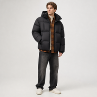 Veste d'hiver épaisse personnalisée pour couple, imperméable, manteau matelassé pour femme, pour temps extrêmement froid