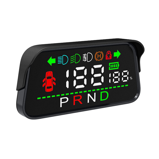 Newest V614 Car HUD Smart Gauge Auto Head up Multifunction Display Speedometer Electronics Accessories for Tesla Model 3 Model Y