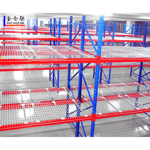 JCL Özelleştirilmiş Endüstriyel Çelik Q235 Seçici Raf Sistemi Depo Rafı 500-2500kg Kapasiteli Toz Boyalı Depolama - Product Image 1