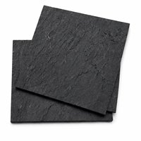Plaque de carrelage souple en porcelaine couleur unie, texture sable de quartz noir, pour revêtement mural intérieur et extérieur de salon moderne