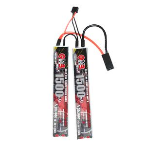 Batería LiPo GNB GAONENG 1500MAH 2S 7.4V 30C 60C RC para Airsoft con Conector Mini <span class=keywords><strong>Tamiya</strong></span> - Product Image 1