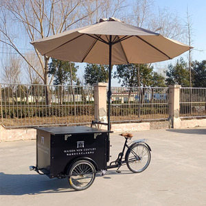 Carrito de helados móvil para exteriores, quiosco expendedor de helados, remolque, carrito de comida rápida, camión de tienda, nuevo diseño - Product Image 3