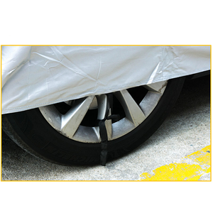 Fundas Universales para SUV con Franja Reflectante Plateada y Logotipo Personalizado, Protección Solar, Contra el Polvo y Rayos UV, Fundas Completas para Automóviles - Product Image 4