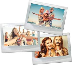 Cadres photo magnétiques pour réfrigérateur, porte-photos en acrylique transparent pour cuisine, support d'image magnétique, cadeau promotionnel d'entreprise en gros - Product Image 2