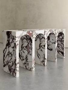 Mesa <span class=keywords><strong>Consola</strong></span> de Mármol Moderna de Estilo Nórdico Personalizada, <span class=keywords><strong>Convertible</strong></span> en Forma de Arco para Entrada, Mueble de Salón, <span class=keywords><strong>Consola</strong></span> de Entrada para el Hogar - Product Image 3
