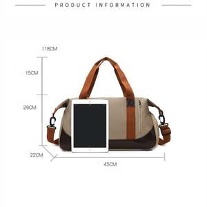 Sac de sport personnalisé en vente chaude, imperméable, pour les voyages, le week-end, le yoga, l'entraînement, la salle de sport, sac de sport avec compartiment pour chaussures séparé sec et humide - Product Image 3