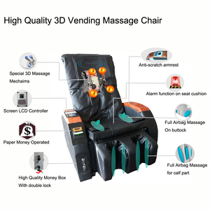 Silla de Masaje Moderna con Manipulador 4D, Componentes Electrónicos Comerciales, <span class=keywords><strong>Transistor</strong></span>, Pago con Tarjeta de Crédito, para Uso en Centros Comerciales y Exteriores - Product Image 6