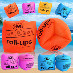 Flotador de brazo inflable Mart con doble globo para piscina, círculo flotante para nadar en <span class=keywords><strong>el</strong></span> agua - Product Image 2