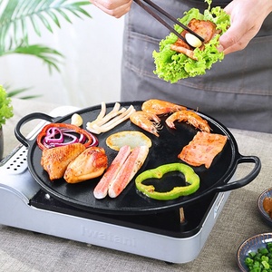 Sartenes presazadas <span class=keywords><strong>de</strong></span> hierro fundido para cocina, sartenes <span class=keywords><strong>de</strong></span> crepé <span class=keywords><strong>de</strong></span> 12,5 pulgadas para Pizza y tortitas - Product Image 6