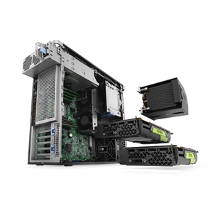 Dells <span class=keywords><strong>Precision</strong></span> <span class=keywords><strong>5820</strong></span> Tower Workstation avec Deepseek déploie un serveur GPU de station de travail de formation de modèle AI - Product Image 2