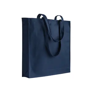 Bolsa de compras de algodón con cremallera, merchandising personalizado - Product Image 2
