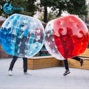 Bon marché de ballon gonflable en plein air jeux de sport gonflable boule de butoir gonflable de bulle de corps de ballons de football pour adultes