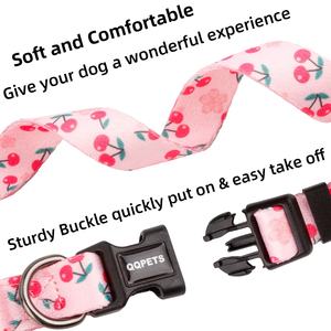 2025 Custom Reflective <span class=keywords><strong>Dog</strong></span> Cat Collars Weiches Leder Personal isierter Sublimation druck Großhandel für Trainings anwendungen - Product Image 4