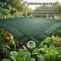 Filet d'ombrage agricole noir résistant aux déchirures pour pépinière, jardin potager, couverture de culture, tunnel de rangs et champ