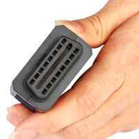 OBD Male Female Adapter Automotive OBD Connector Universal Male Detection Interface 16-pin Adapter OBD2 Plug