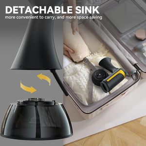 Plancha de Vapor Eléctrica Profesional de 1500W, Plancha de Vapor Portátil de Calentamiento Rápido para Ropa, Mini Plancha de Vapor de Viaje para Uso Doméstico - Product Image 5